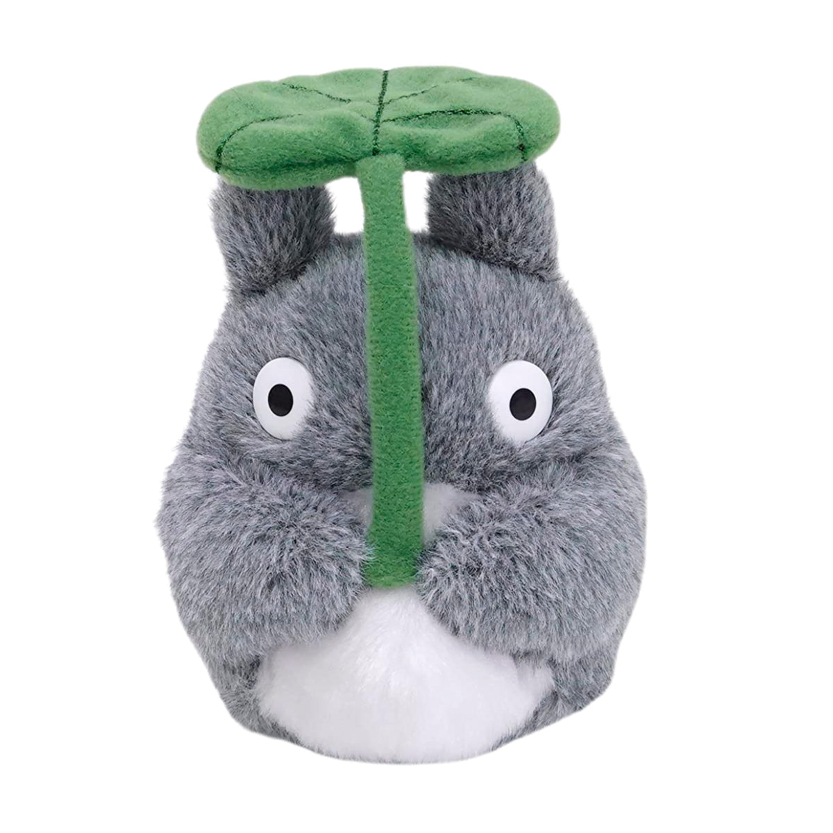 Studio Ghibli Totoro plush beanbag stands alone as a desk buddy.
