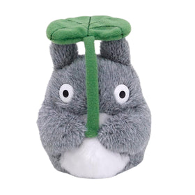 Studio Ghibli Totoro plush beanbag stands alone as a desk buddy.