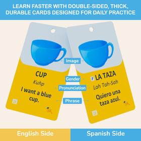 Study Key pronunciation guide card helps clear pronunciation practice
