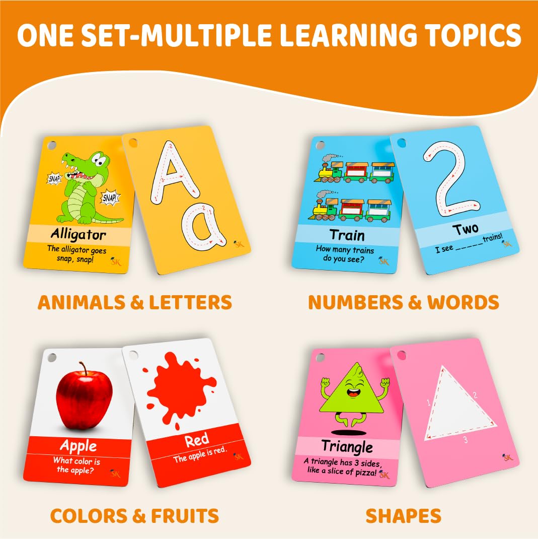 Study Key shapes cards show geometric forms with clear outlines for recognition