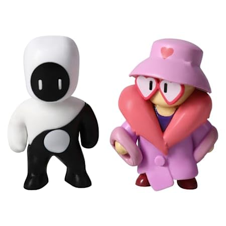 Stumble Guys characters Stabby Kate and Swamp Troll detailed figurines