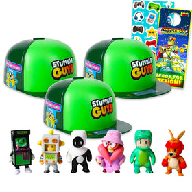 Stumble Guys 3-pack mystery blind bags with mini figures for party favors