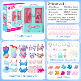 Style Shine casual outfit set enables creative everyday styling for dolls