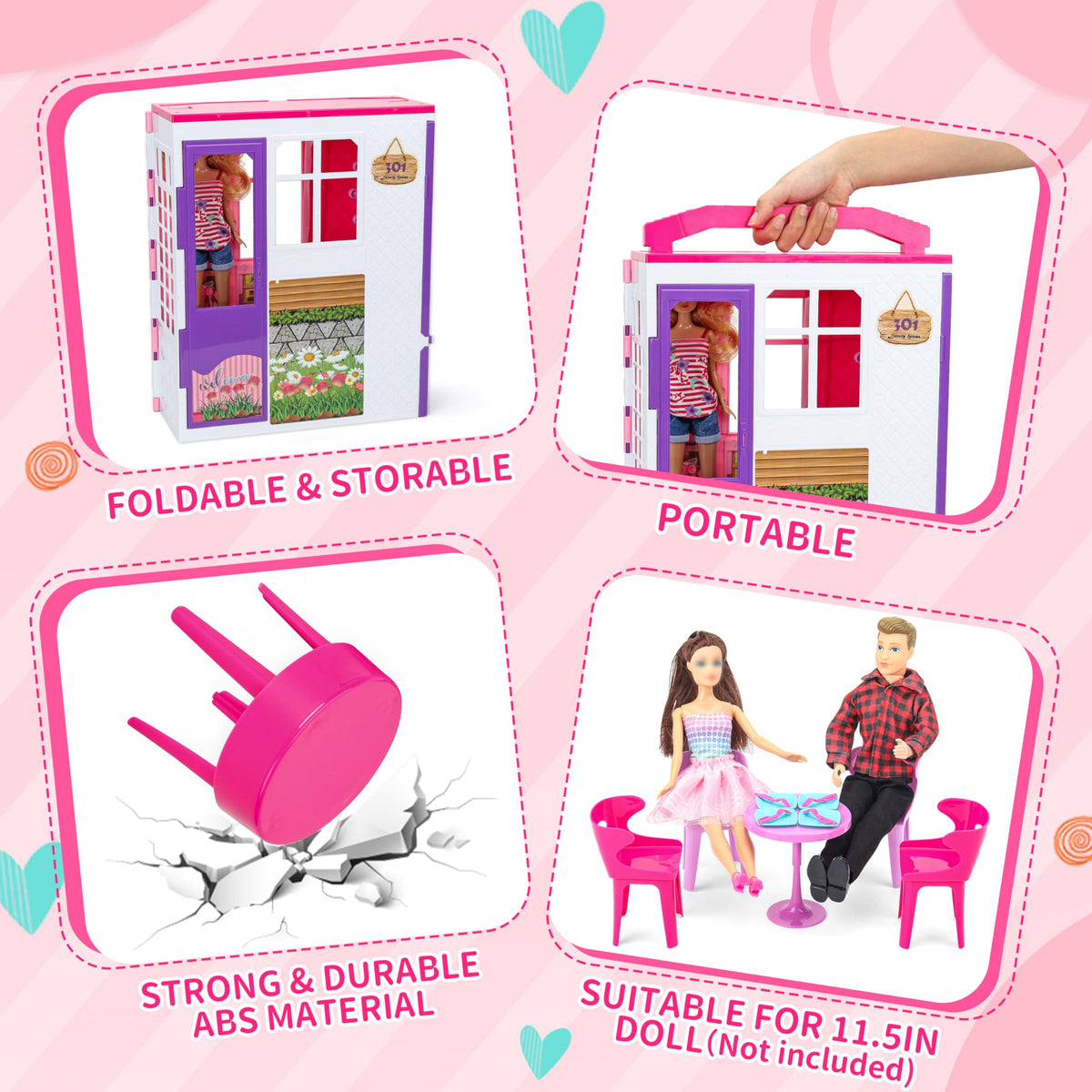 Style Shine playset showing kitchen and living room scene ideas
