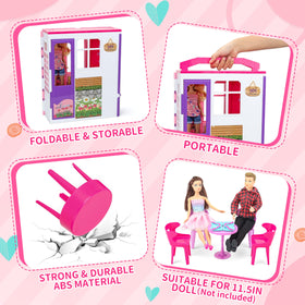 Style Shine playset showing kitchen and living room scene ideas