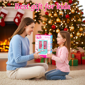 Style Shine shoes and accessories complete imaginative doll outfits.