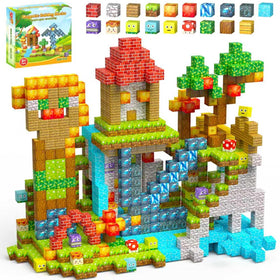 Styleeasy 200pcs magnetic blocks in colors for hands-on STEM play and creativity.