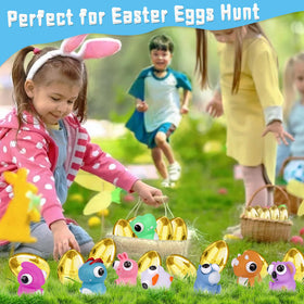 StzMamil golden eggs brighten Easter baskets and party decorations.
