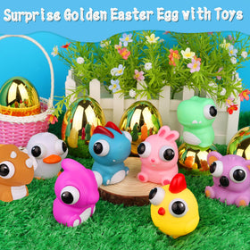 StzMamil pre-filled eggs with soft eye-pop toys for little hands.