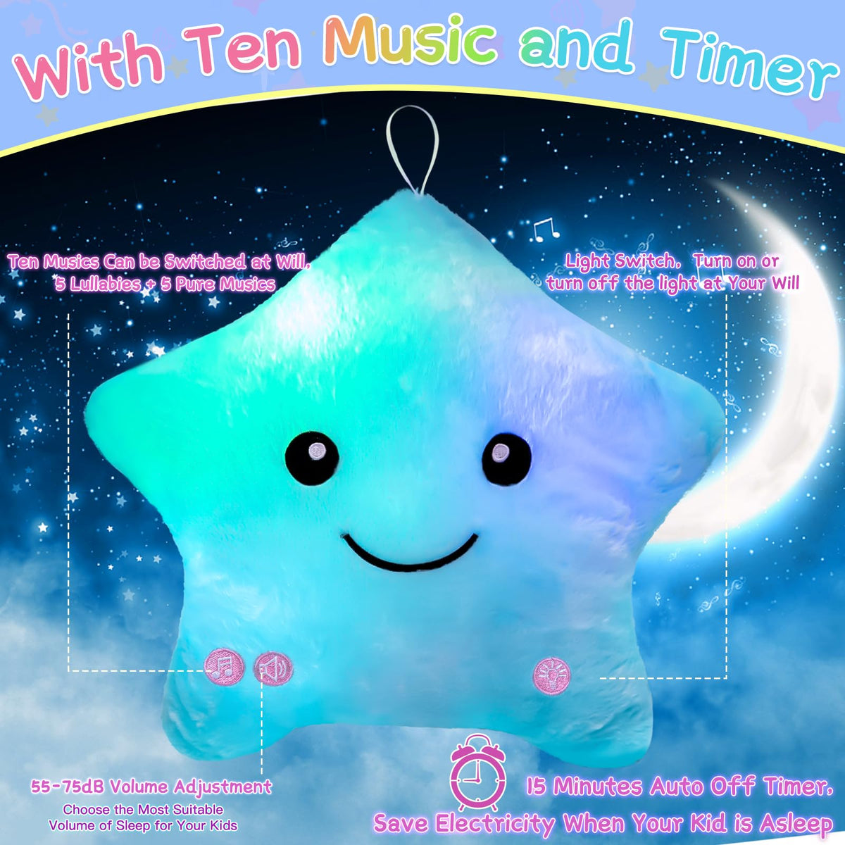 Subao sensory toy with music delivers lullabies and white noise to soothe