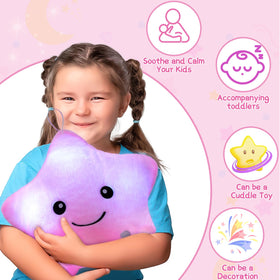 Subao star pillow soft touch offers comforting hug for toddlers