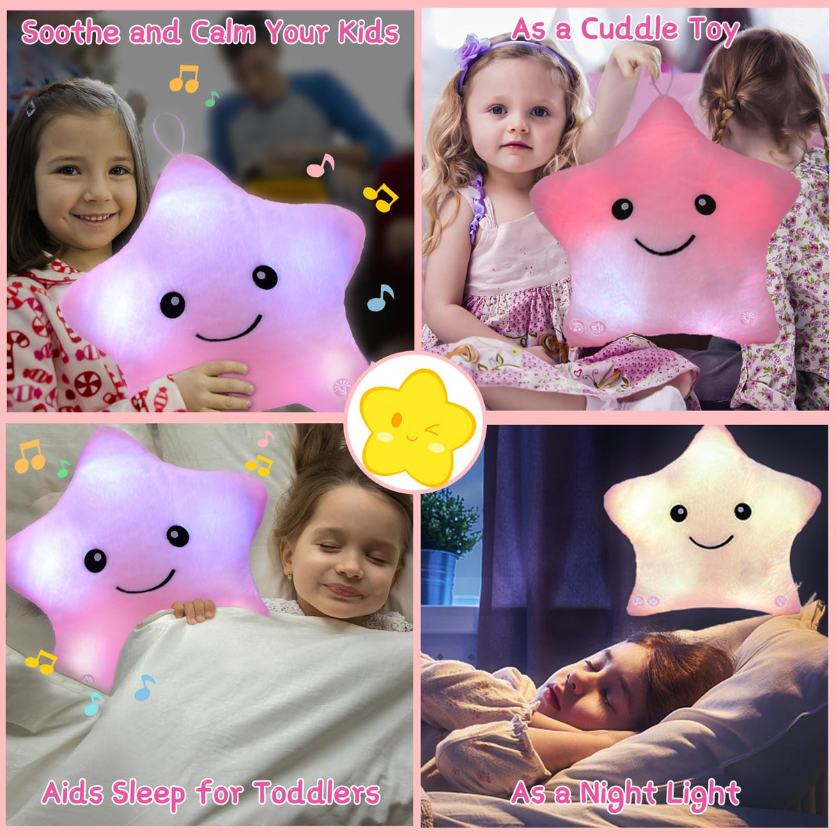 Subao Twinkle Star night-light offers soft glow for dark protection