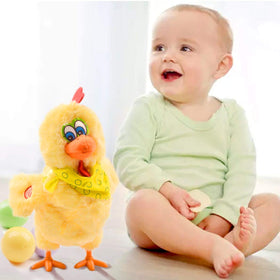 Compact 29.05 cm size fits on shelves and playroom corners.
