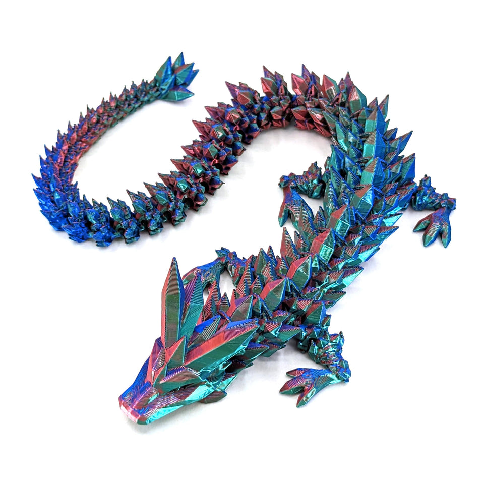 Subpoly Medium Dragon 12-inch fully articulated for flexible posing and display.