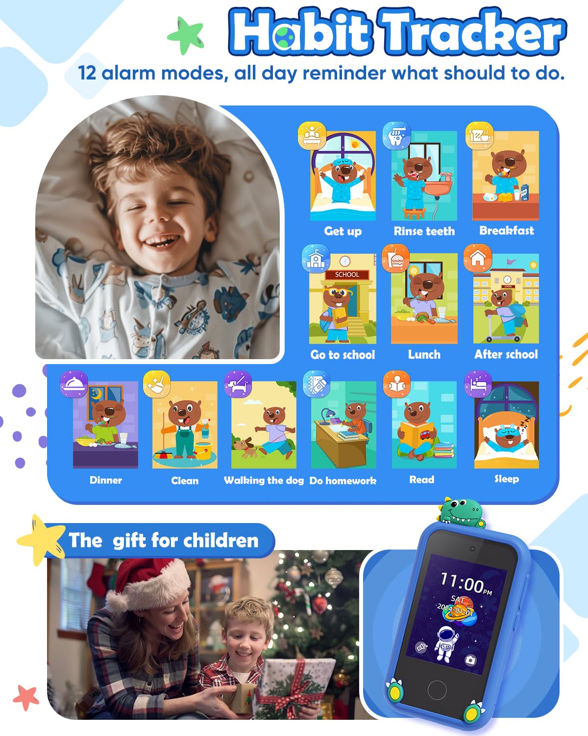 10 fables and music on Sueseip phone for learning and fun