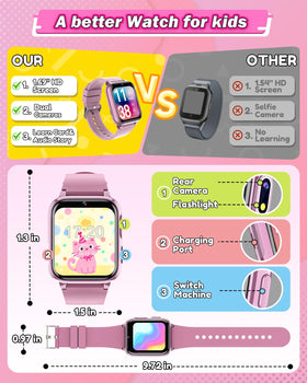 Sueseip watch splash-resistant design handles everyday splashes during play