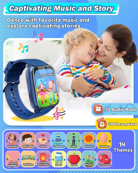 Sueseip kids watch stickers provide playful art to personalize images.