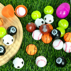 Sufuplay BPA-free eggs and soft balls offer safe fun.