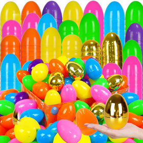 Sufuplay Easter eggs in a 200-piece set for large hunts and festive décor.