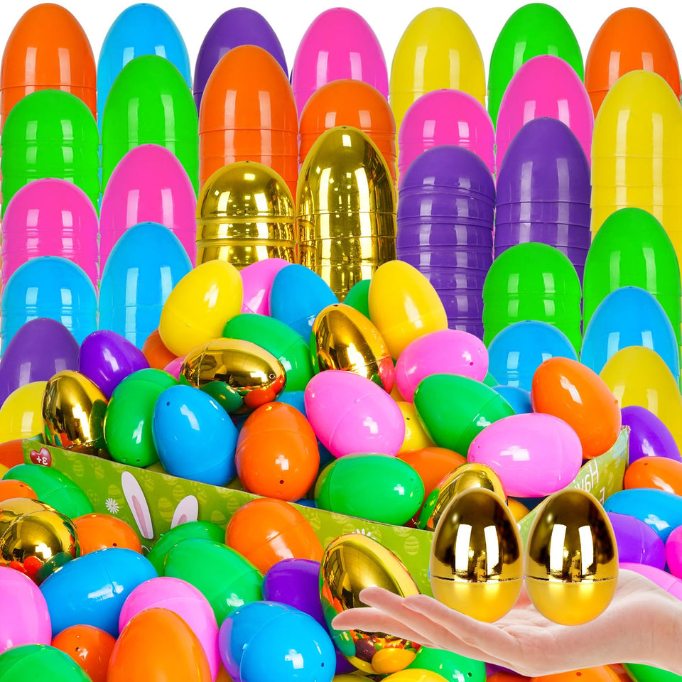Sufuplay Easter eggs in bright colors for large hunts and celebrations