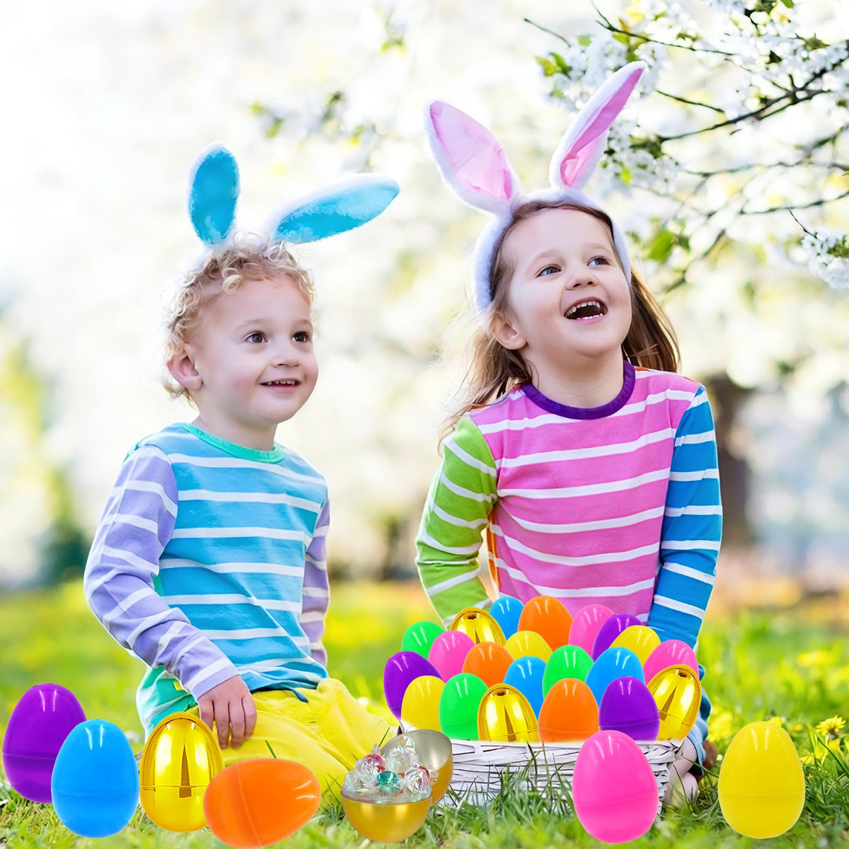 Sufuplay non-toxic plastic eggs ensure safe outdoor use.