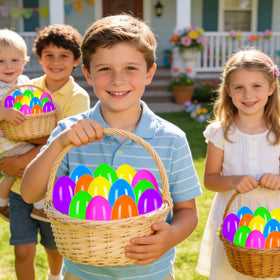 Sufuplay six-color egg assortment offering vibrant play options