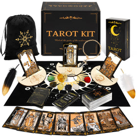 SUGEYA tarot deck with 78 cards for clear readings and easy shuffling