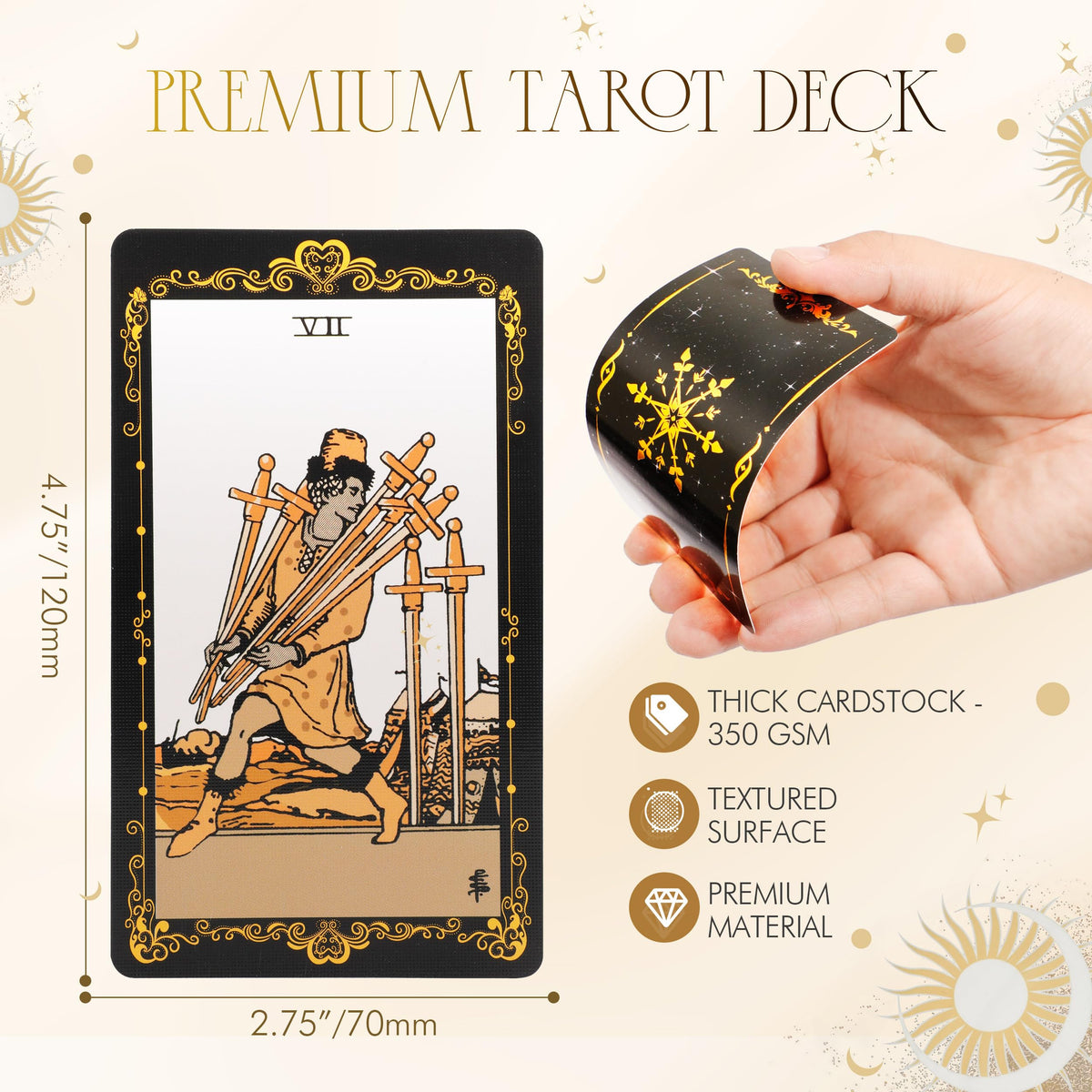 SUGEYA gift box presents a complete, ready-to-gift tarot experience
