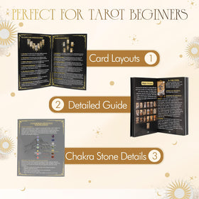 SUGEYA velvet tarot bag keeps cards secure between sessions