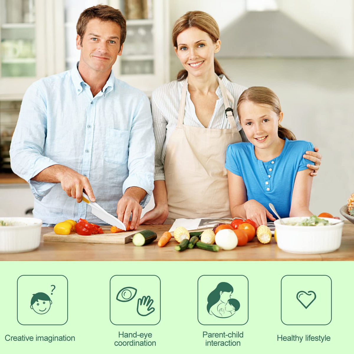 Suhctuptx kid-friendly peeler for easy peeling by small hands.