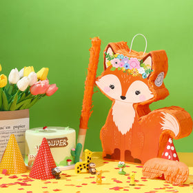 Suilung confetti bag woodland accent adds celebratory pops.