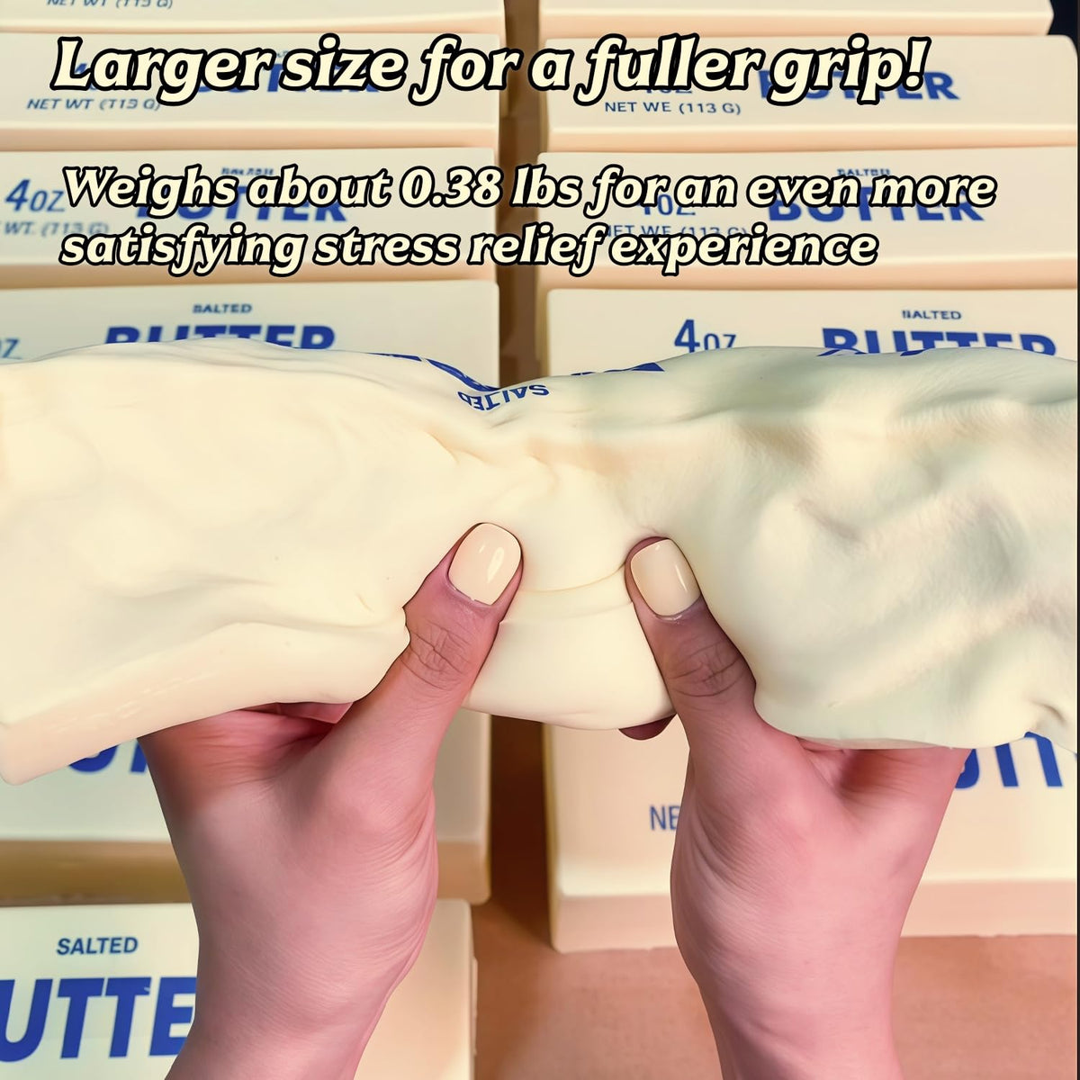 SUISUILE butter squishy close-up highlights soft texture and tactile appeal.