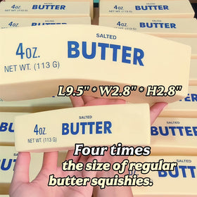 Suisuile 9-5-inch butter squishy for satisfying, slow-rise resets at your desk.