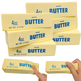SUISUILE Butter Squishy 6pc Set, compact for desk breaks and mindful squeezing.