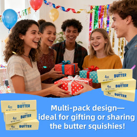SUISUILE Butter Squishy in hand, smooth surface and gentle resistance.