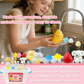 SUISUILE hamburger squishy for quick stress release.