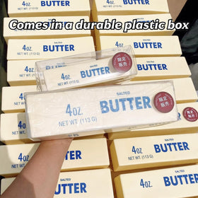 Suisuile smooth sculptable butter surface lets you press, flatten, and reshape.