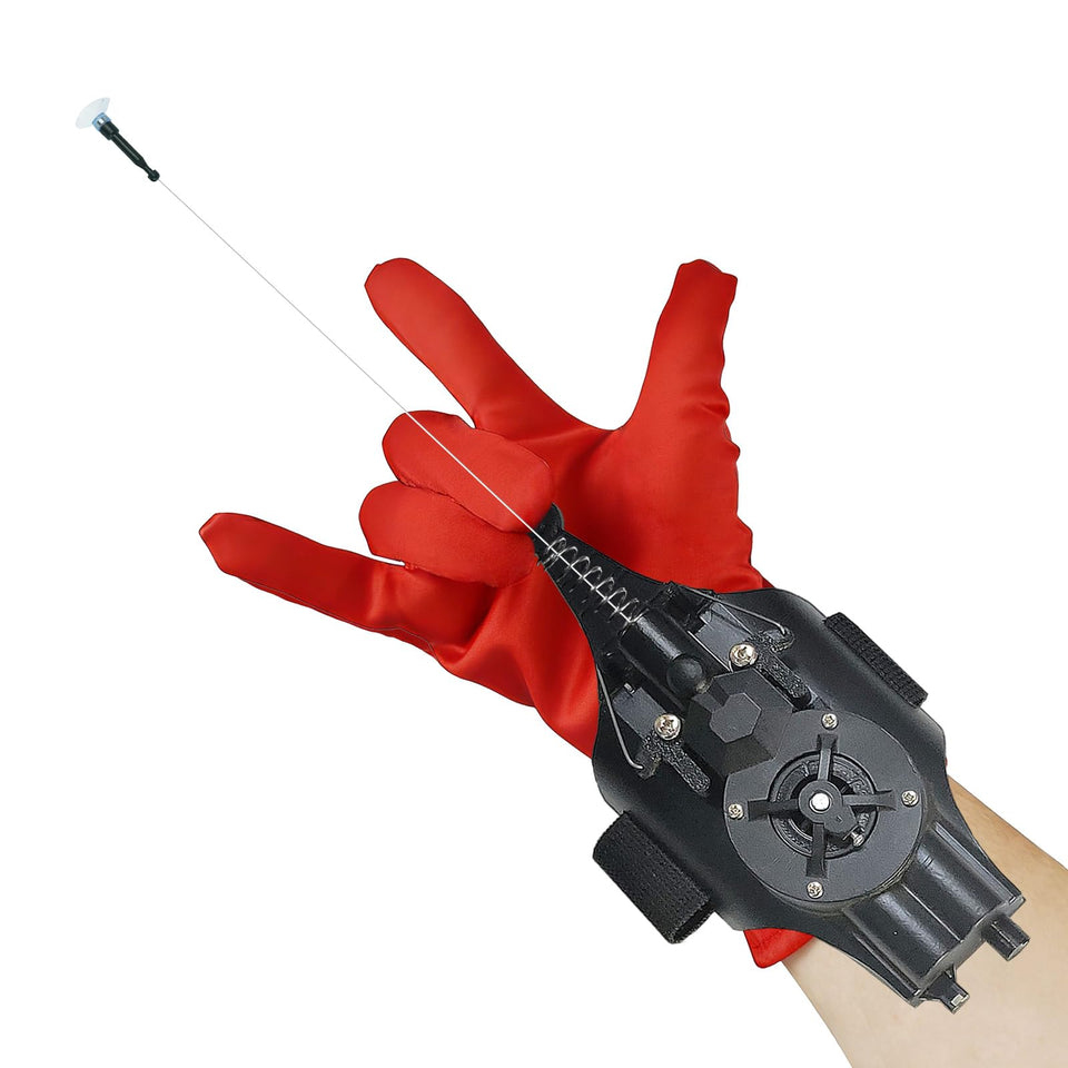 SUIZU Web Shooters spider silk launcher ready for action with 9ft range