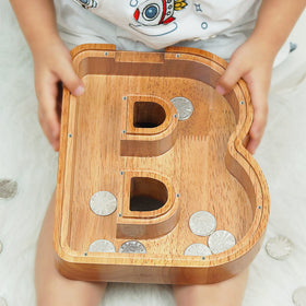 Sulevalt piggy bank DIY stickers for personalized spelling.