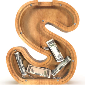 Sulevalt Piggy Bank large capacity holds more coins for longer sessions.