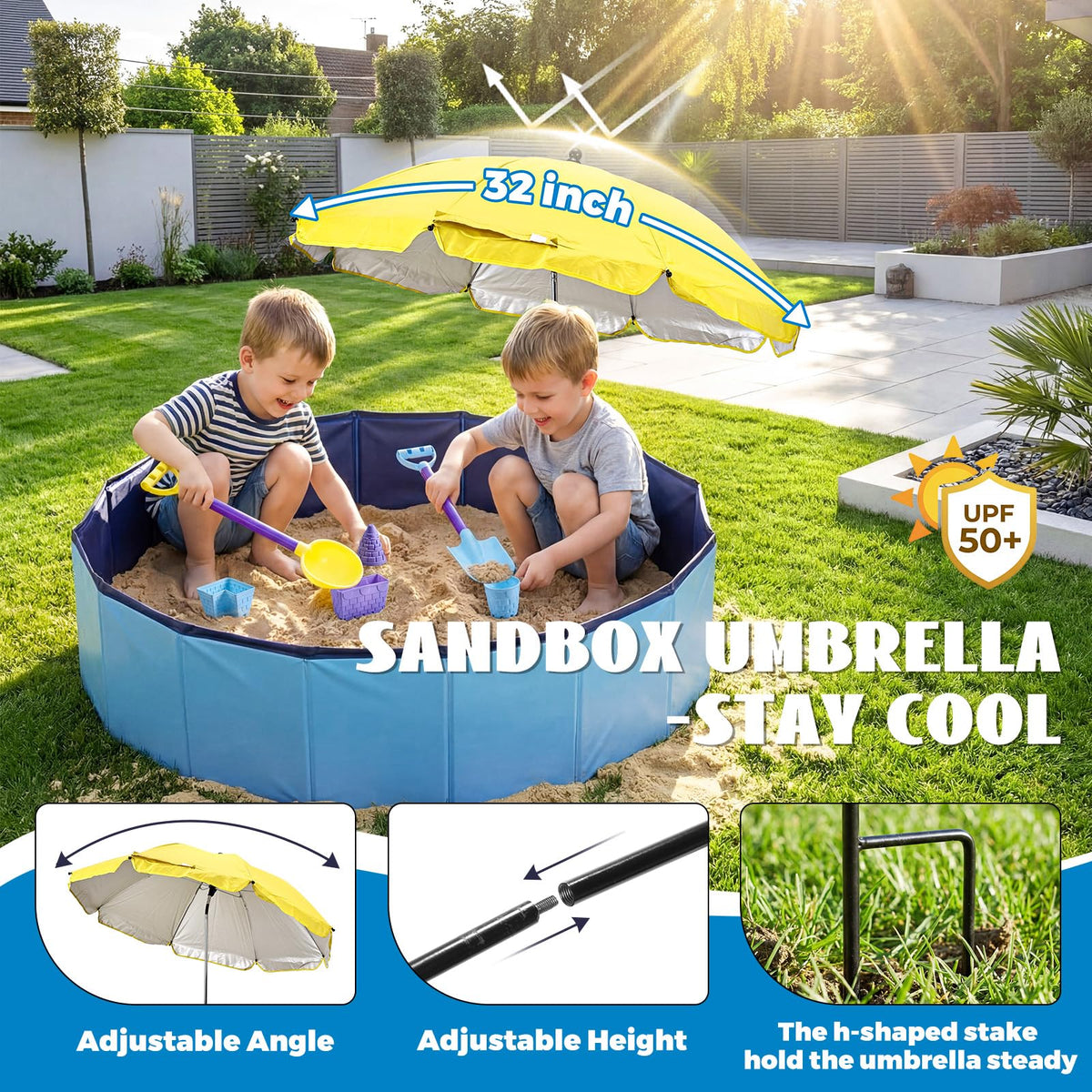 Sumapner durable interior and exterior for sturdy portability and setup.