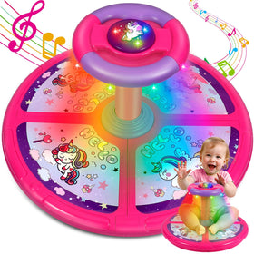 Sumapner Unicorn Sit and Spin with a 19-inch chassis, built for family fun