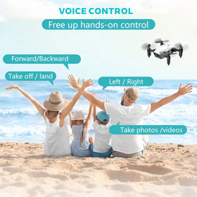 SUMEAUT kid-friendly camera drone presented as a perfect birthday gift option.