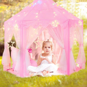 Sumbababy Bright fairy star lights create magical ambiance in a kid's room