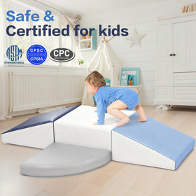 Sumbababy foam blocks ramps designed for easy ascent and crawling sessions
