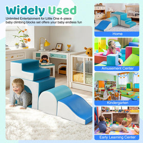 Sumbababy foam blocks surface is waterproof and easy to wipe.