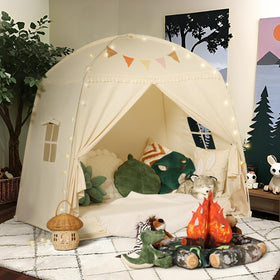 Sumbababy Teepee can be a cozy reading nook or mini playhouse.