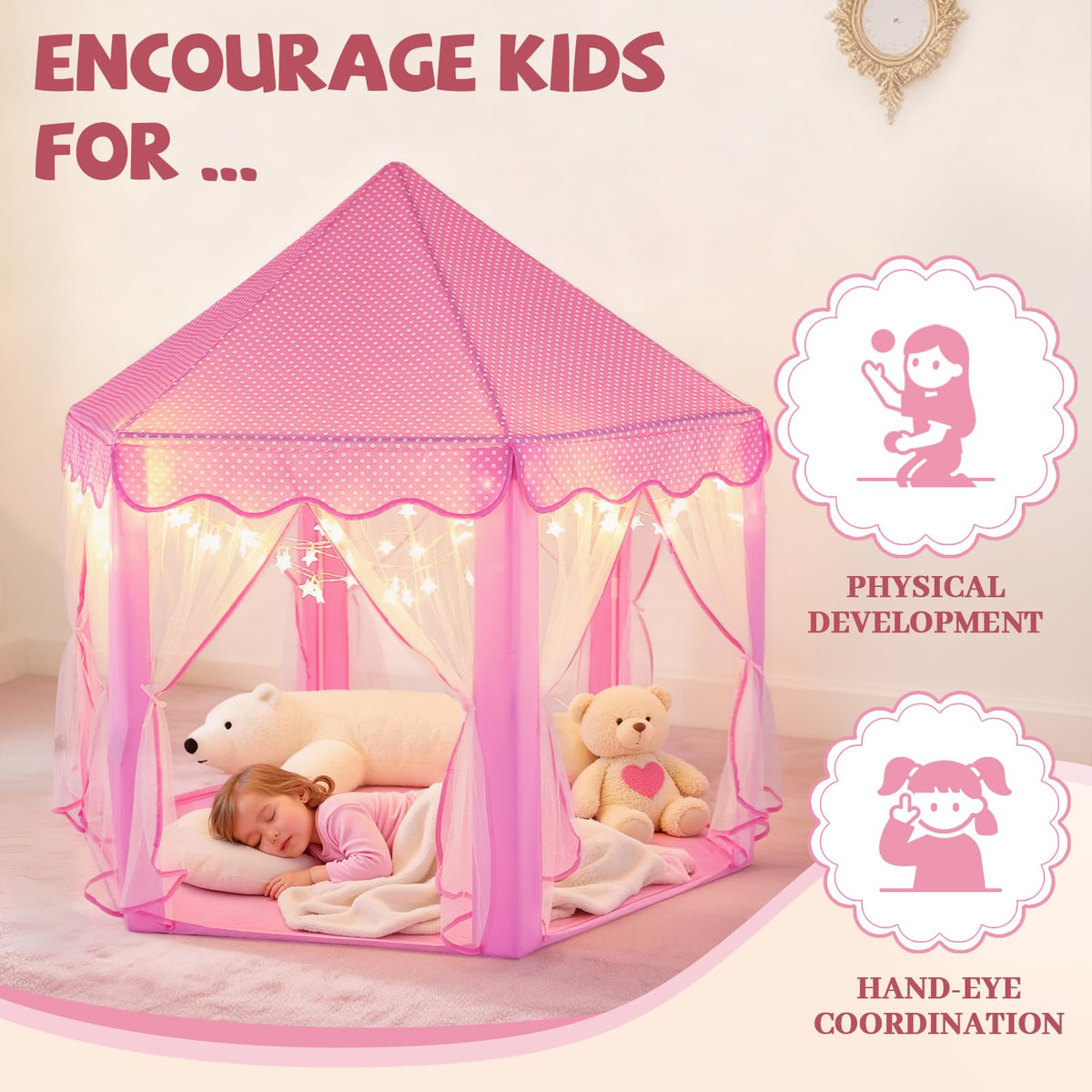Sumbababy Private play space promotes quiet reading and personal time
