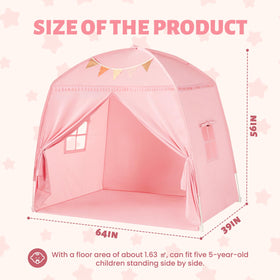 Sumbababy teepee tent easy two-step setup for quick family fun.