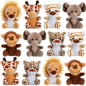 Sumind lion plush toy, 4.8 inches, soft jungle decor and cuddle companion.